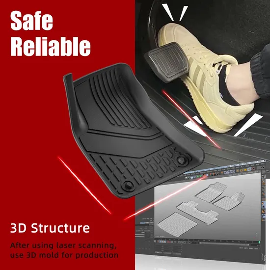 기아 EV5 2023용 고품질 3D TPE 방수 자동차 바닥 매트