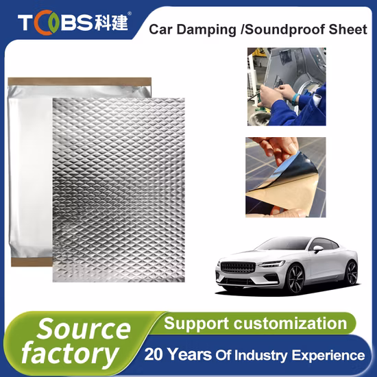 공장용 80mil(2mm) 36.5제곱피트 부틸 자동차 방음 매트