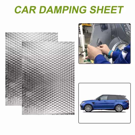 도매 진동 방음 매트 부틸 고무 음향 펠트 패드 소음 흡수 감쇠재